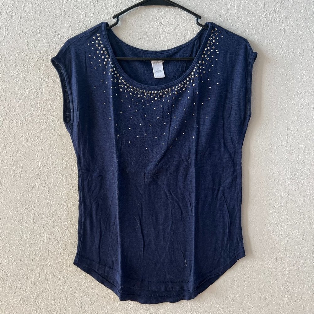Aerie "Pretty Luxuries" Rhinestone T Shirt